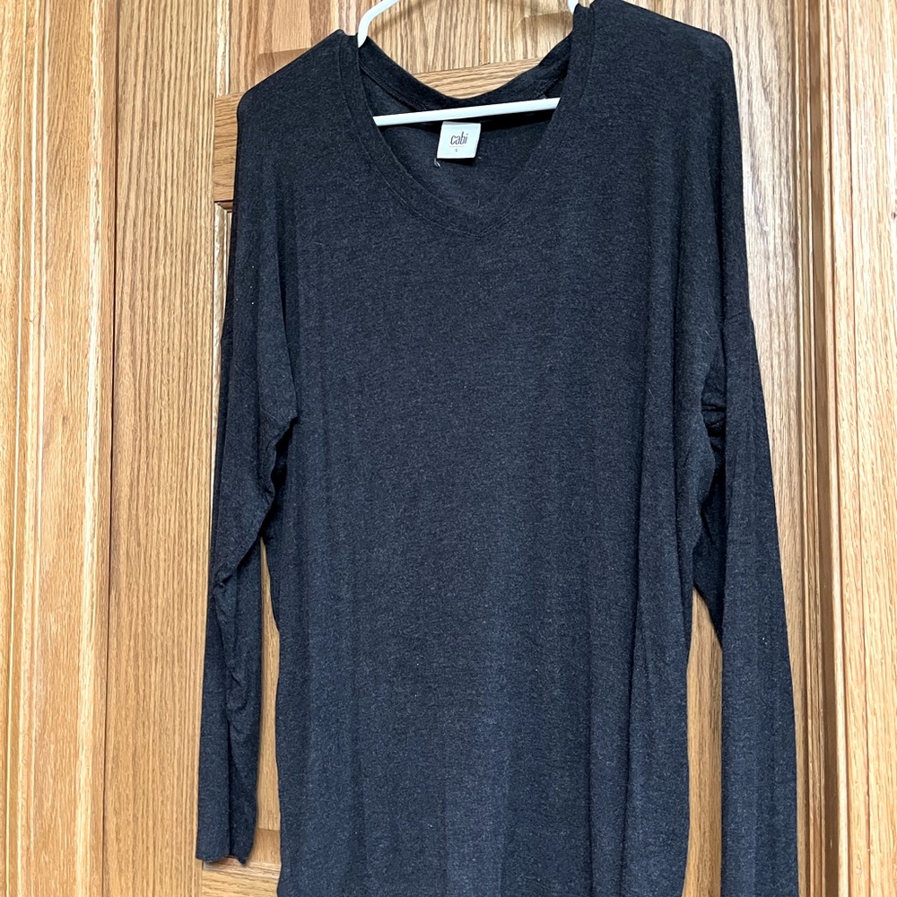 Cabi Serenity Tee - dark grey